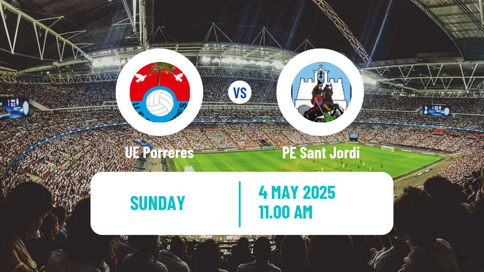 Soccer Spanish Tercera RFEF - Group 11 Porreres - PE Sant Jordi