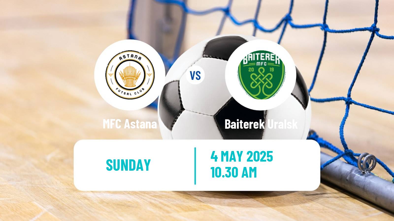 Futsal Kazakh Championship Futsal Astana - Baiterek Uralsk
