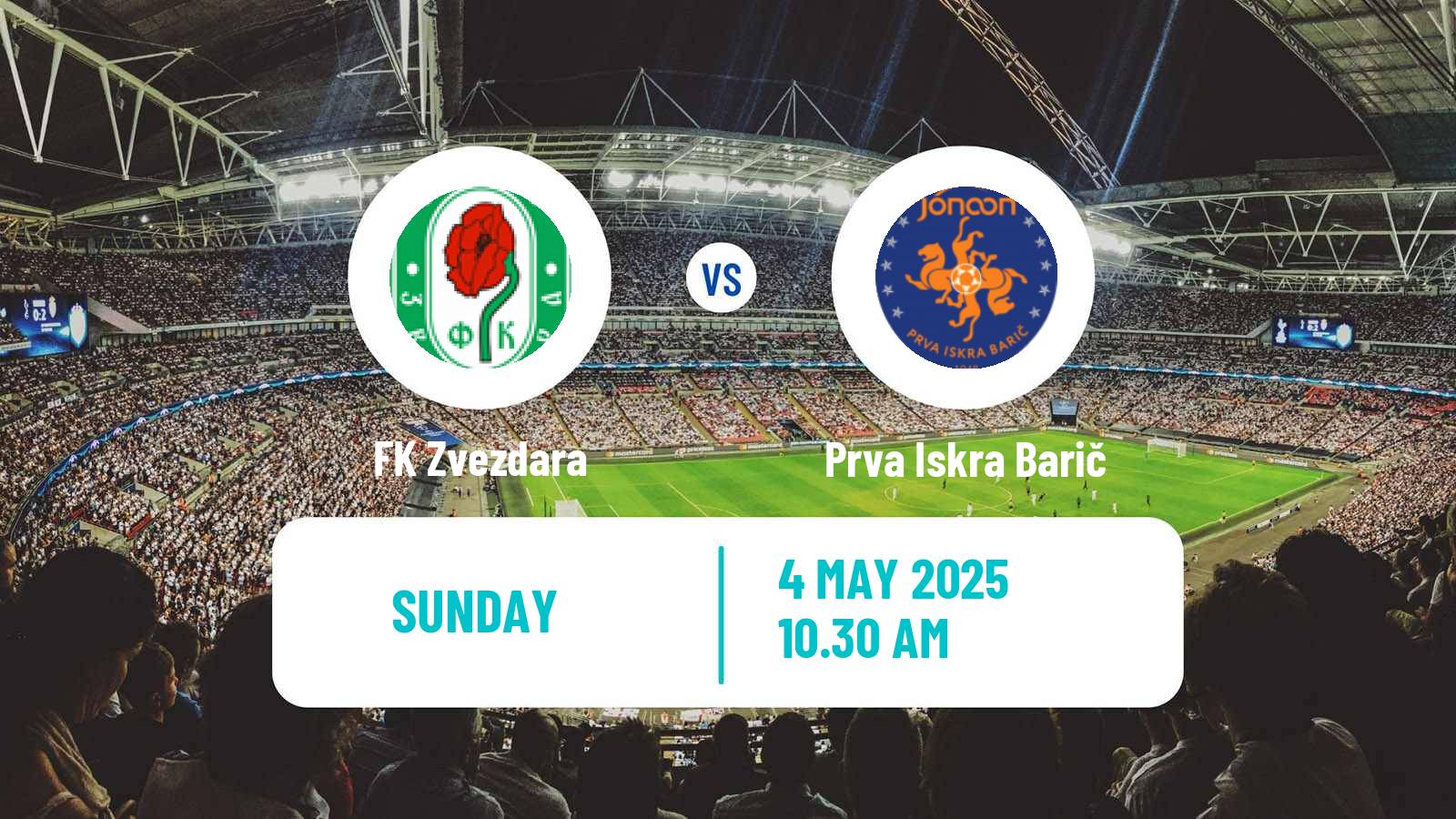 Football Serbian Srpska Liga - Belgrade Zvezdara - Prva Iskra Barič