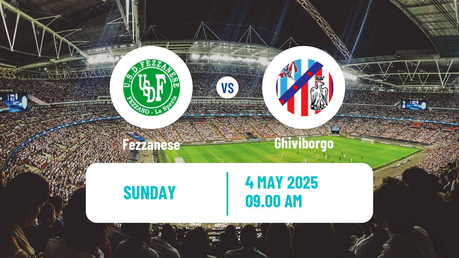 Soccer Italian Serie D - Group E Fezzanese - Ghiviborgo