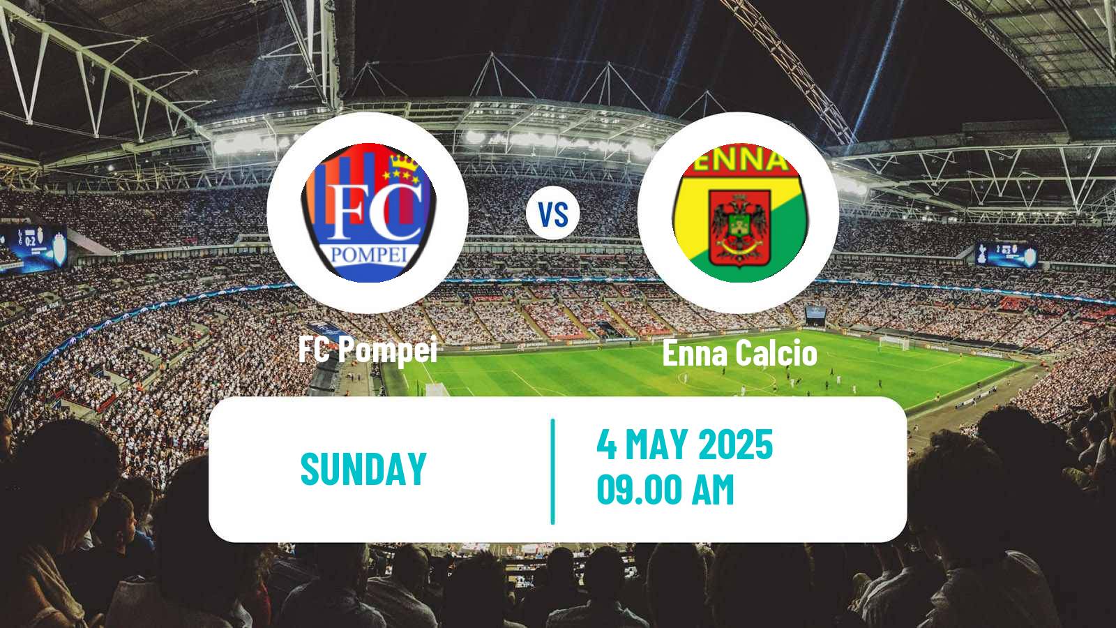 Football Italian Serie D - Group I Pompei - Enna