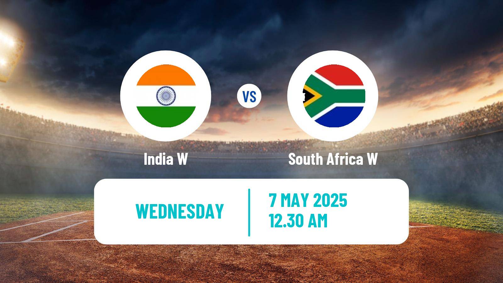 Cricket ODI Tri Series Women India W - South Africa W