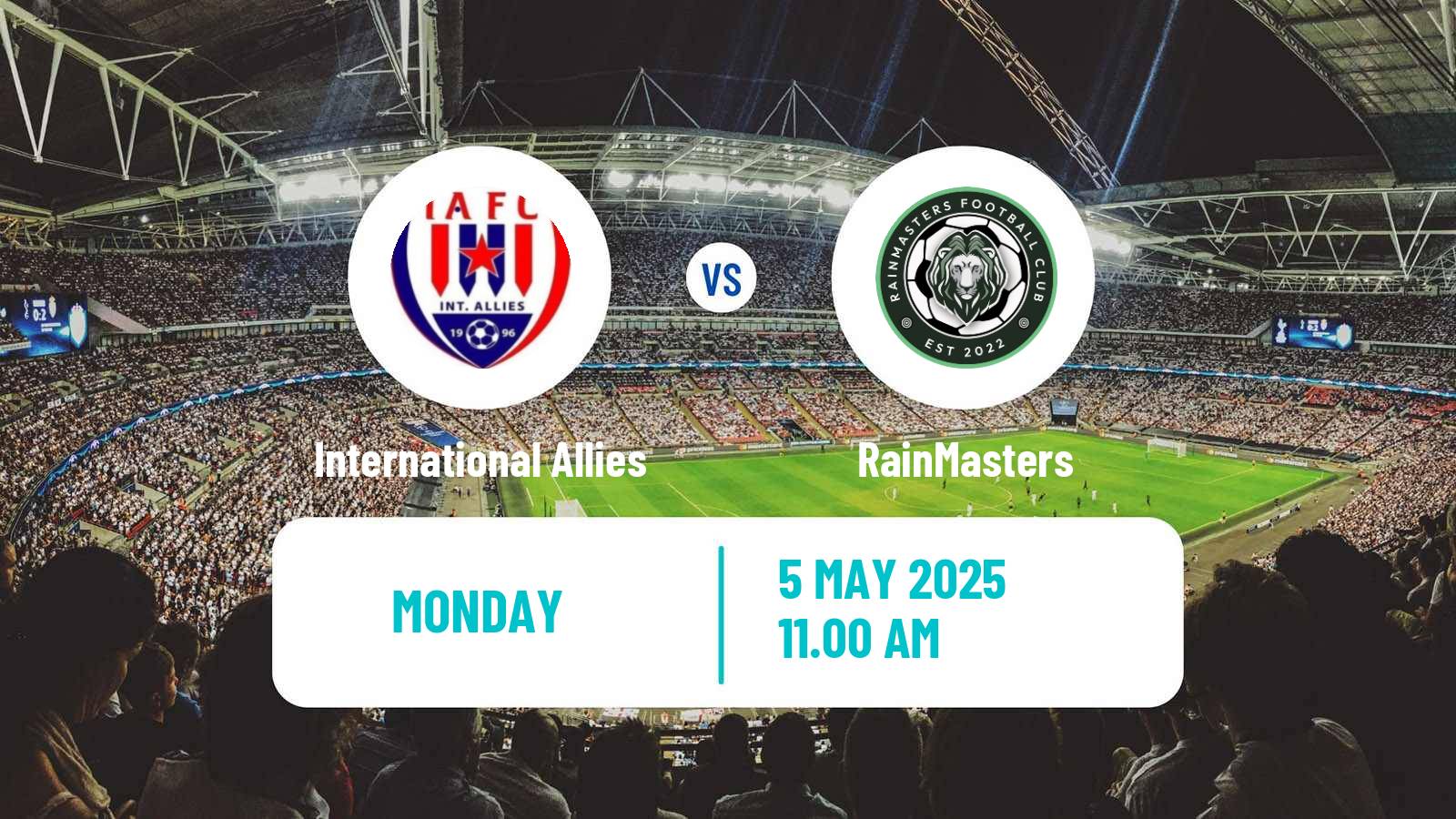 Soccer Ghanaian Division One League International Allies - RainMasters