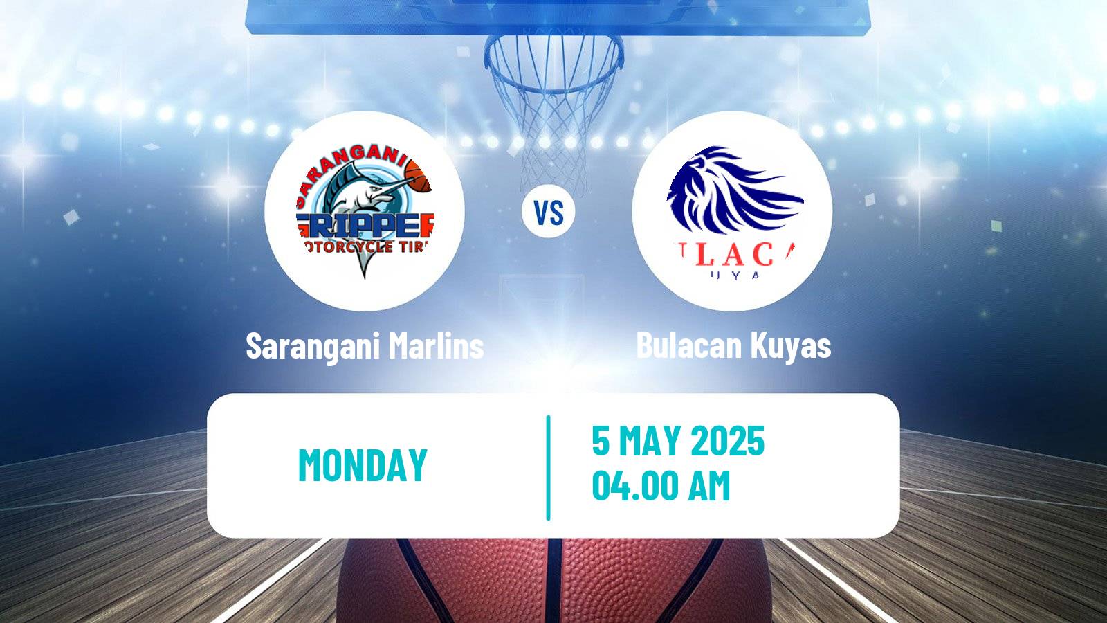 Basketball Philippines MBPL  Sarangani Marlins - Bulacan Kuyas
