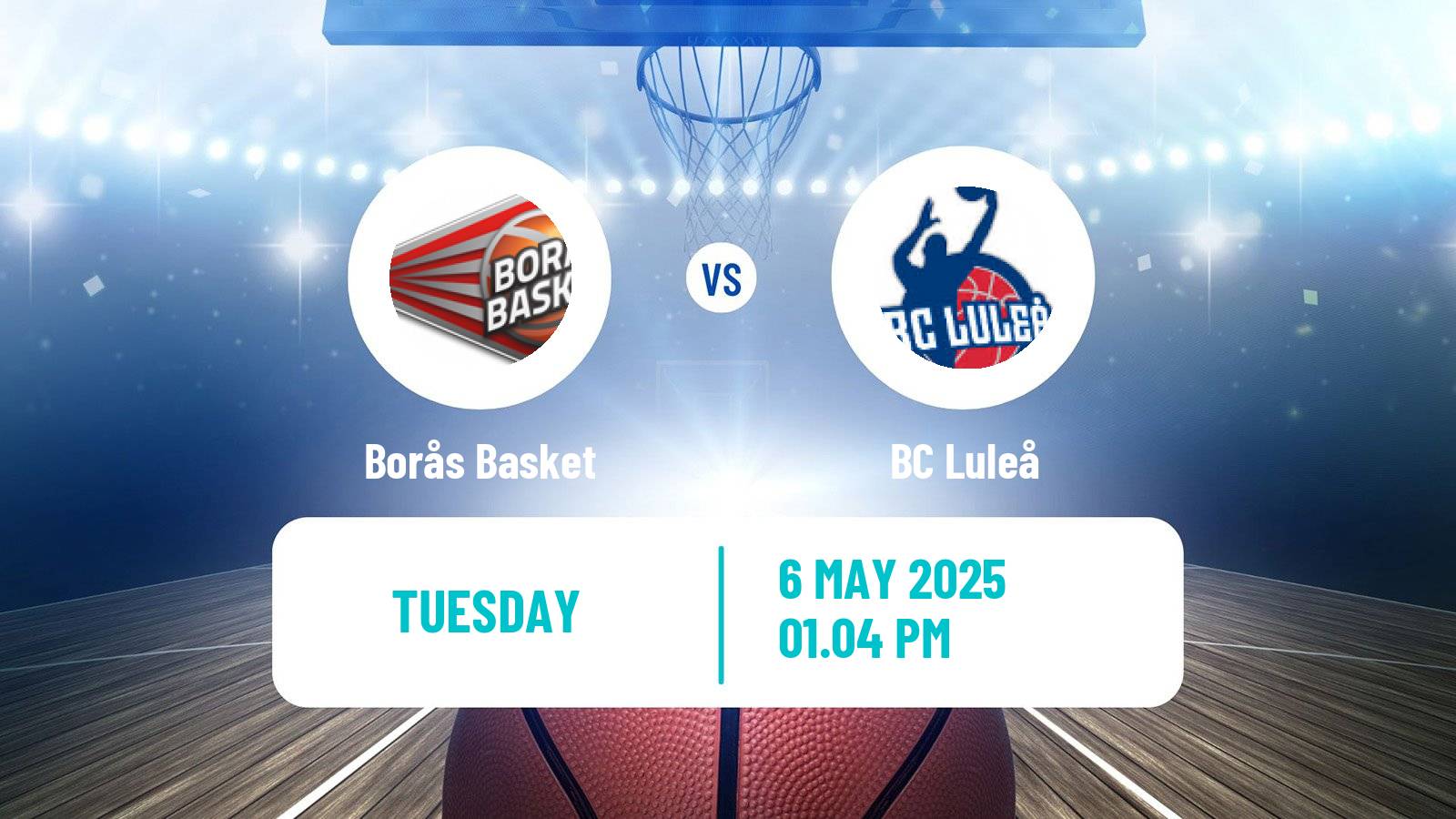 Basketball Swedish Basketligan Borås Basket - Luleå