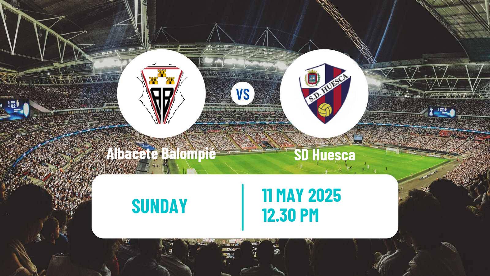Soccer Spanish LaLiga2 Albacete Balompié - Huesca