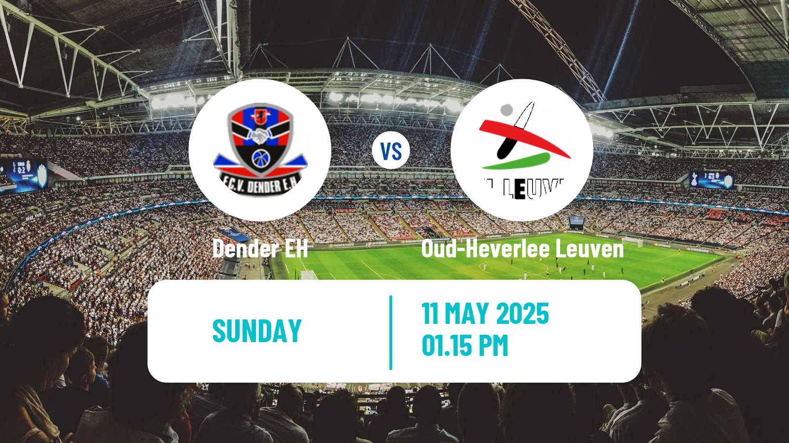 Football Belgian Jupiler Pro League Dender EH - Oud-Heverlee Leuven