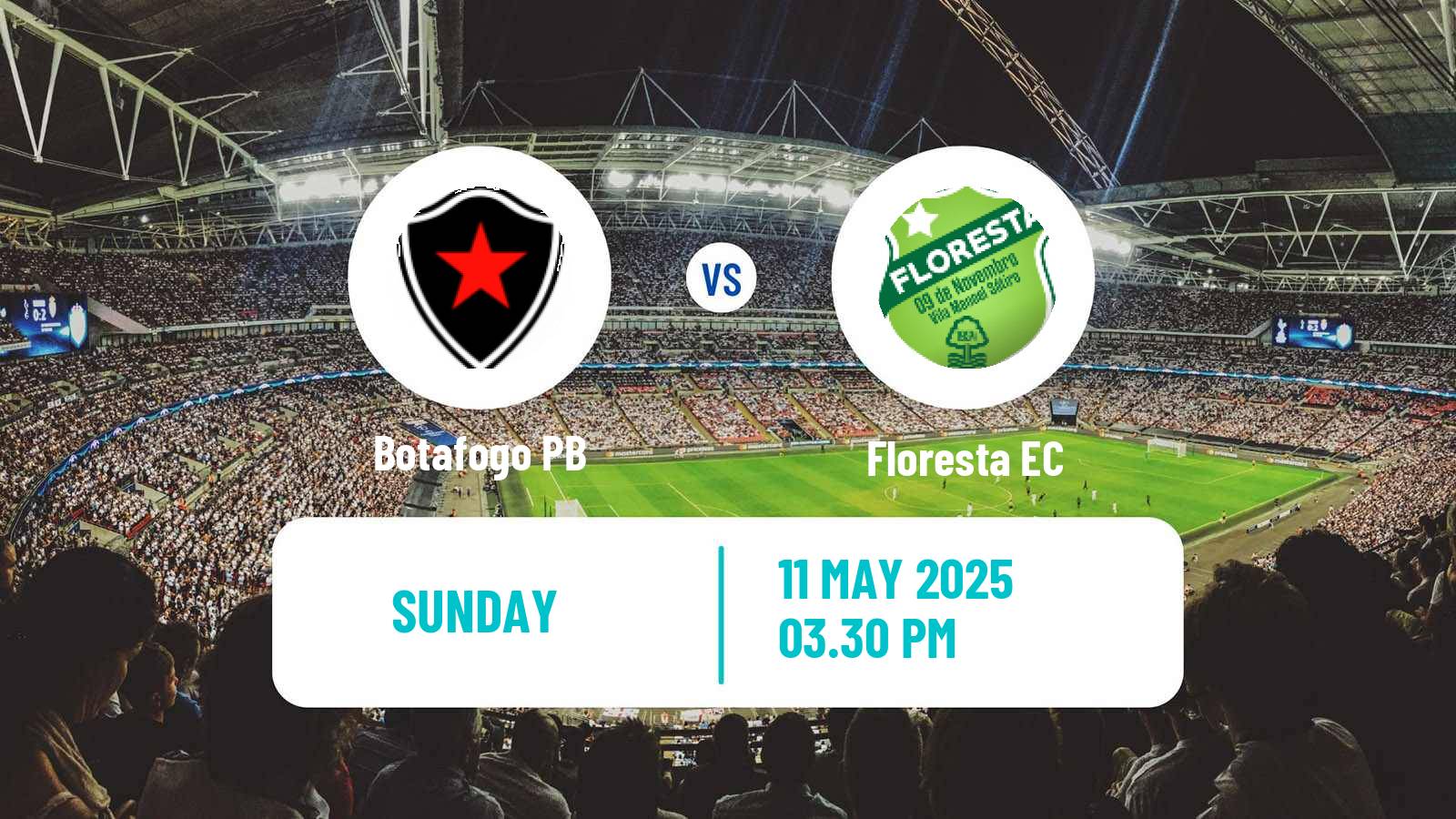 Football Brazilian Serie C Botafogo PB - Floresta