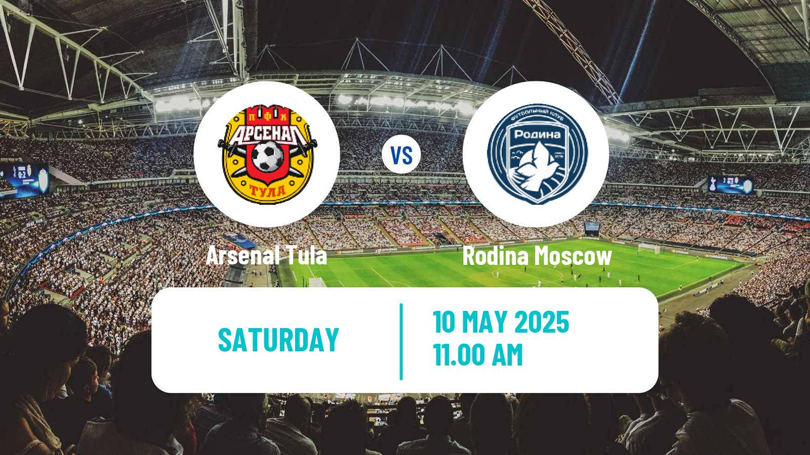Soccer Russian FNL Arsenal Tula - Rodina Moscow