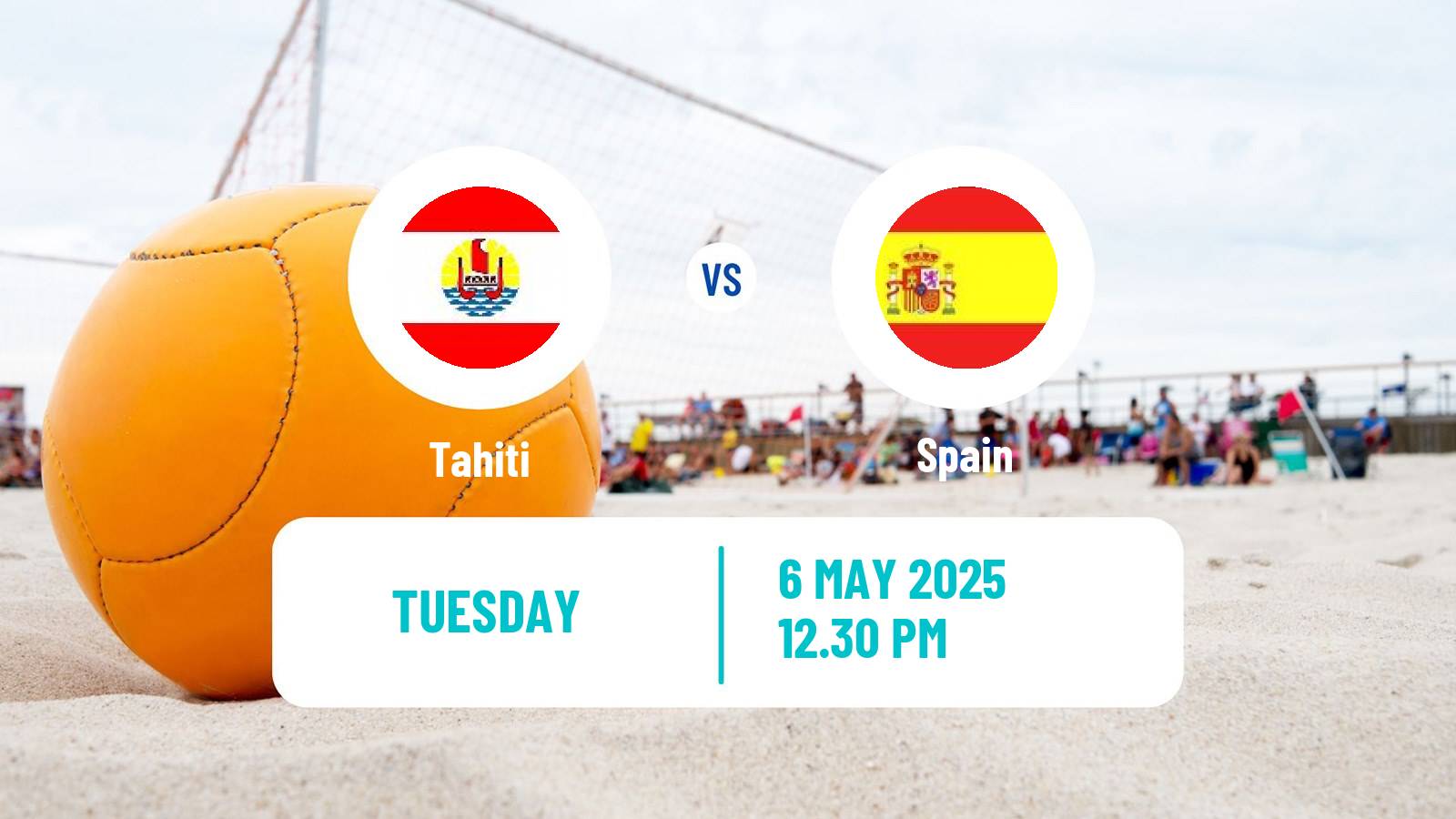 Beach soccer World Cup Tahiti - Spain