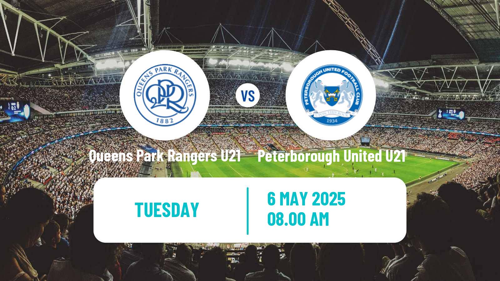 Soccer English Professional Development League Queens Park Rangers U21 - Peterborough United U21