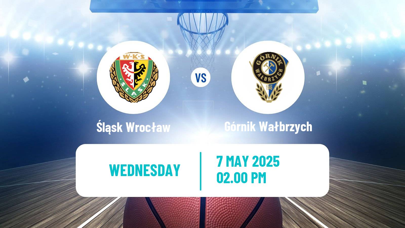 Basketball Polish Basket Liga Śląsk Wrocław - Górnik Wałbrzych