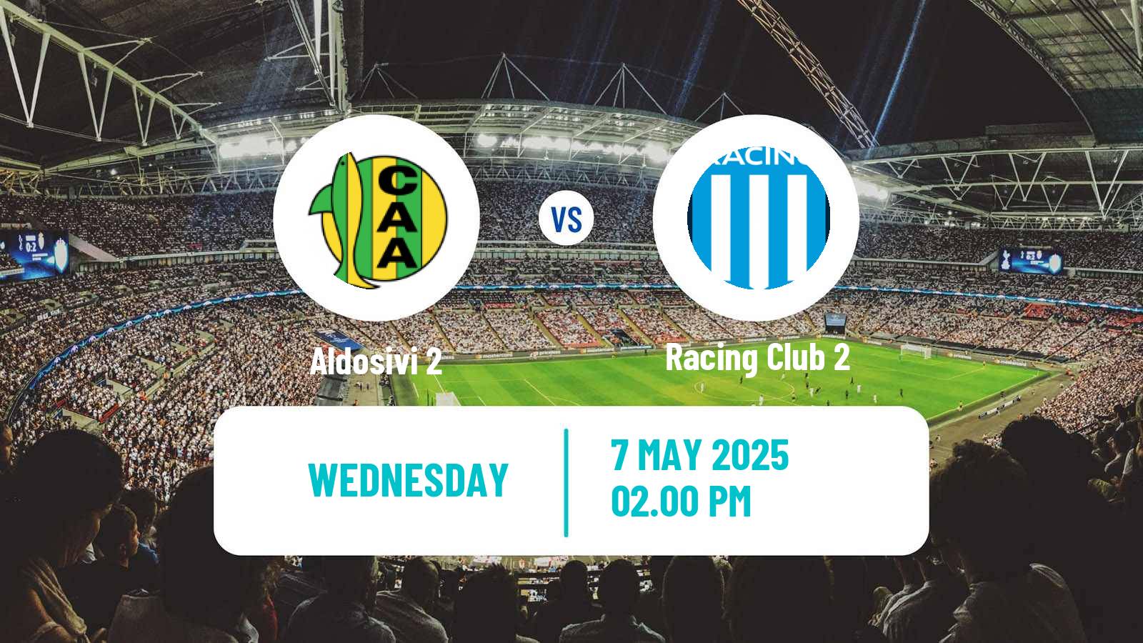 Soccer Argentinian Reserve League Aldosivi 2 - Racing Club 2