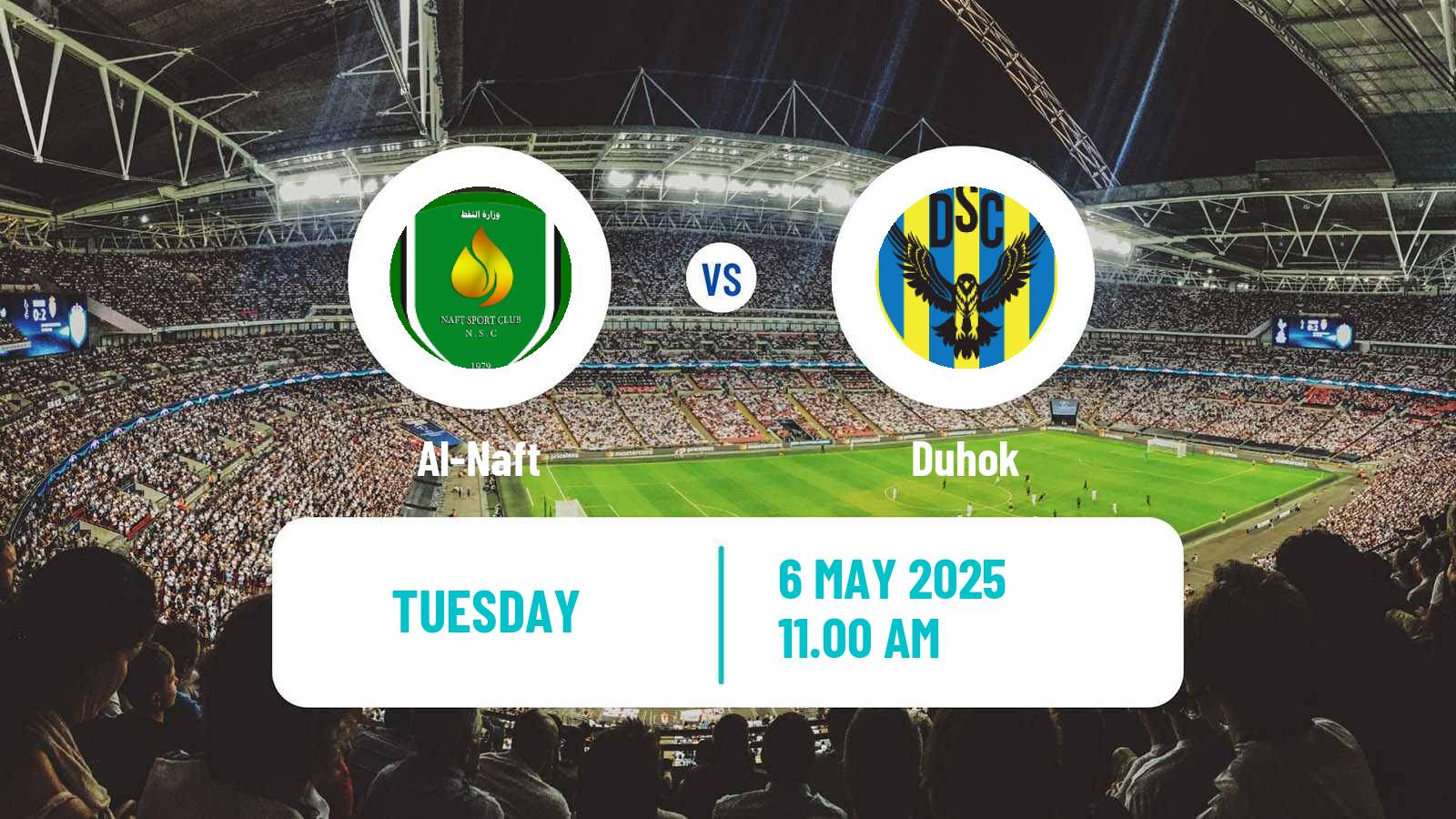 Soccer Iraqi Premier League Al-Naft - Duhok