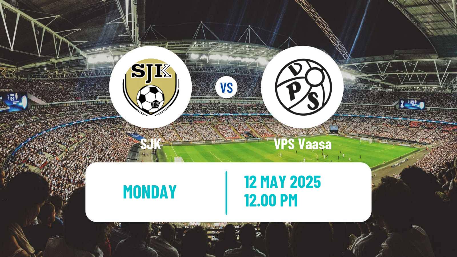 Football Finnish Veikkausliiga SJK - VPS Vaasa