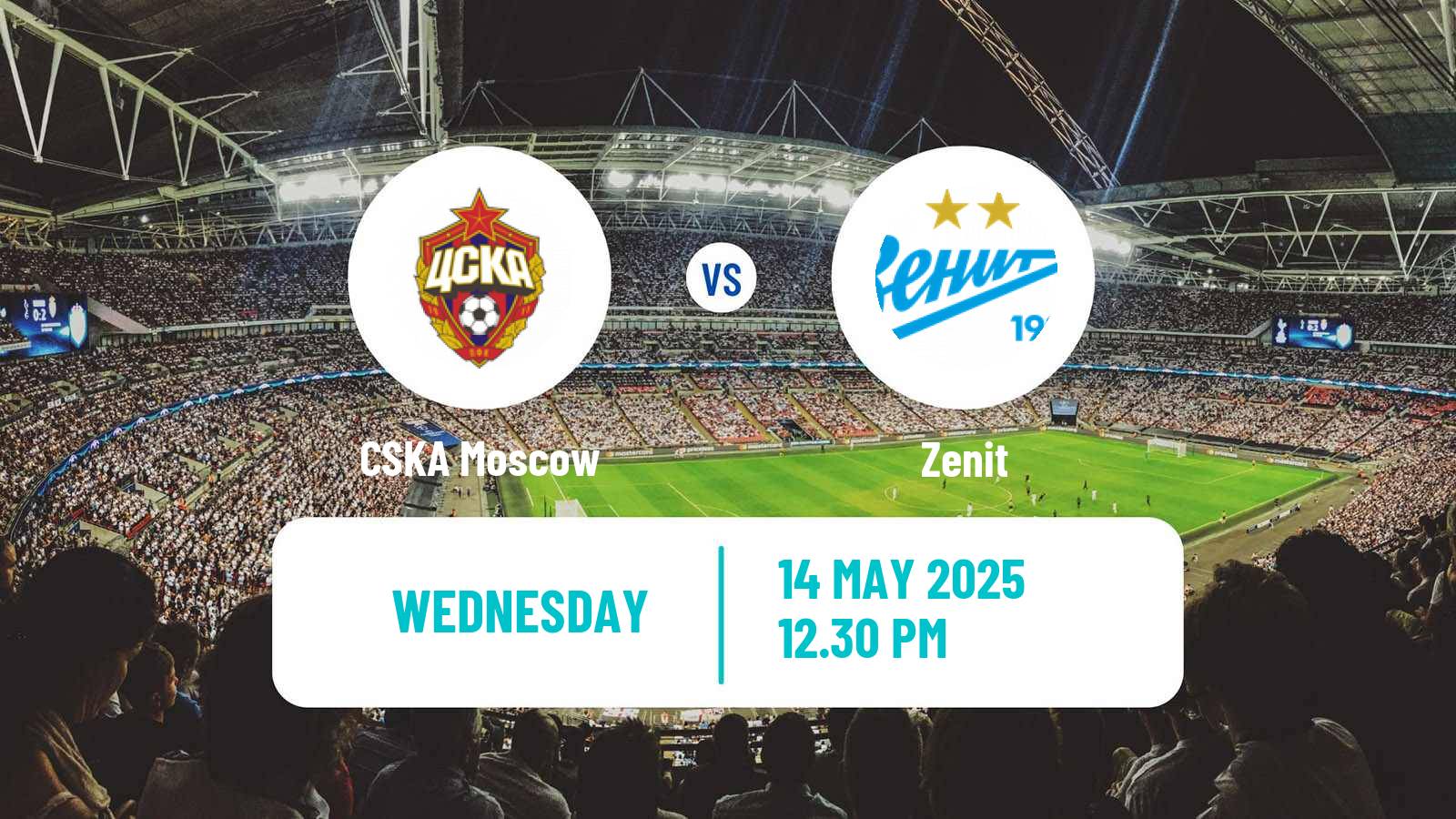 Soccer Russian Cup CSKA Moscow - Zenit