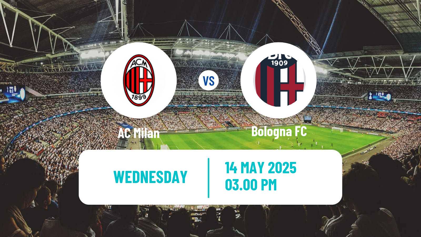 Soccer Coppa Italia Milan - Bologna