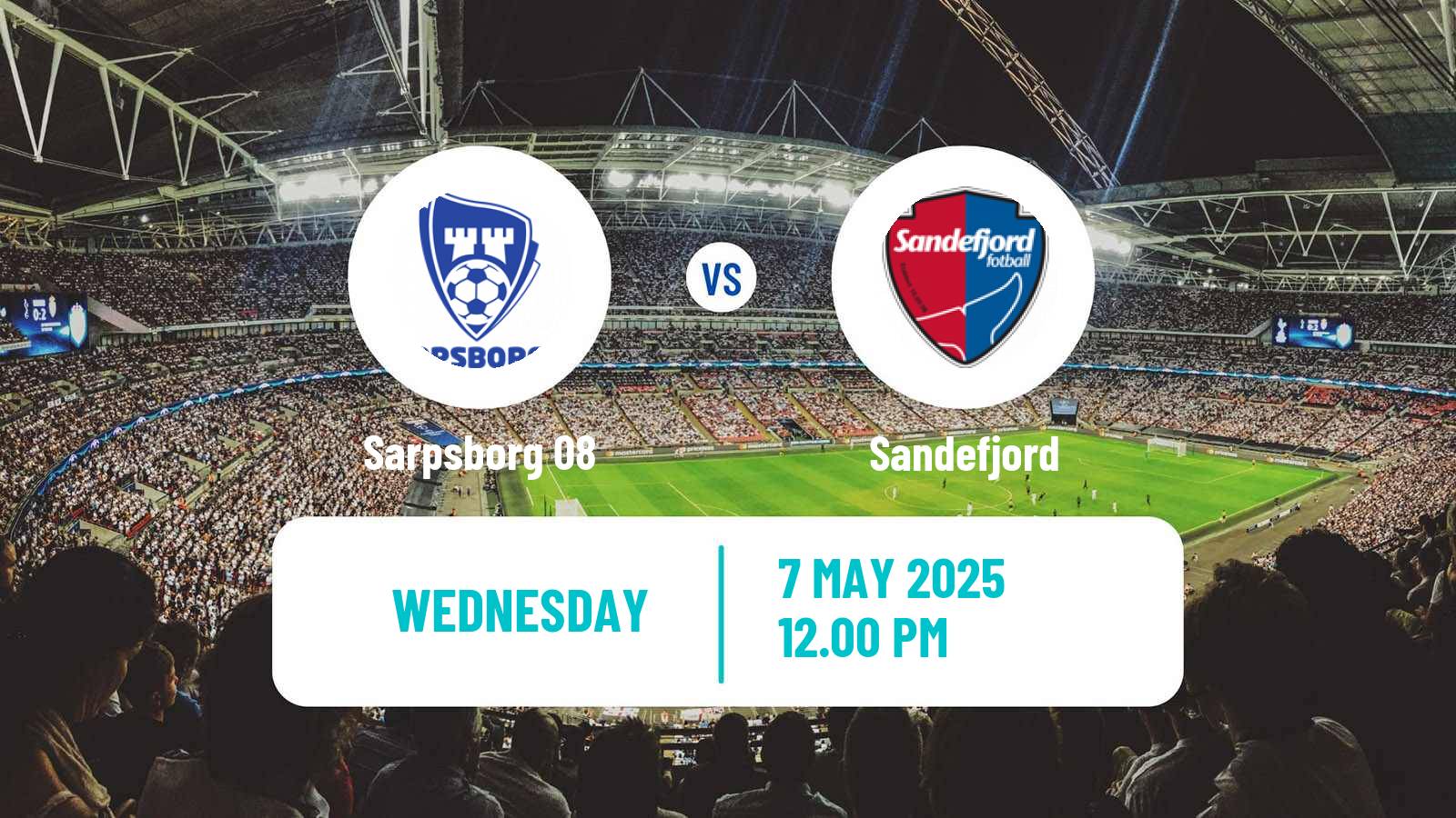 Soccer Norwegian NM Cup Sarpsborg 08 - Sandefjord