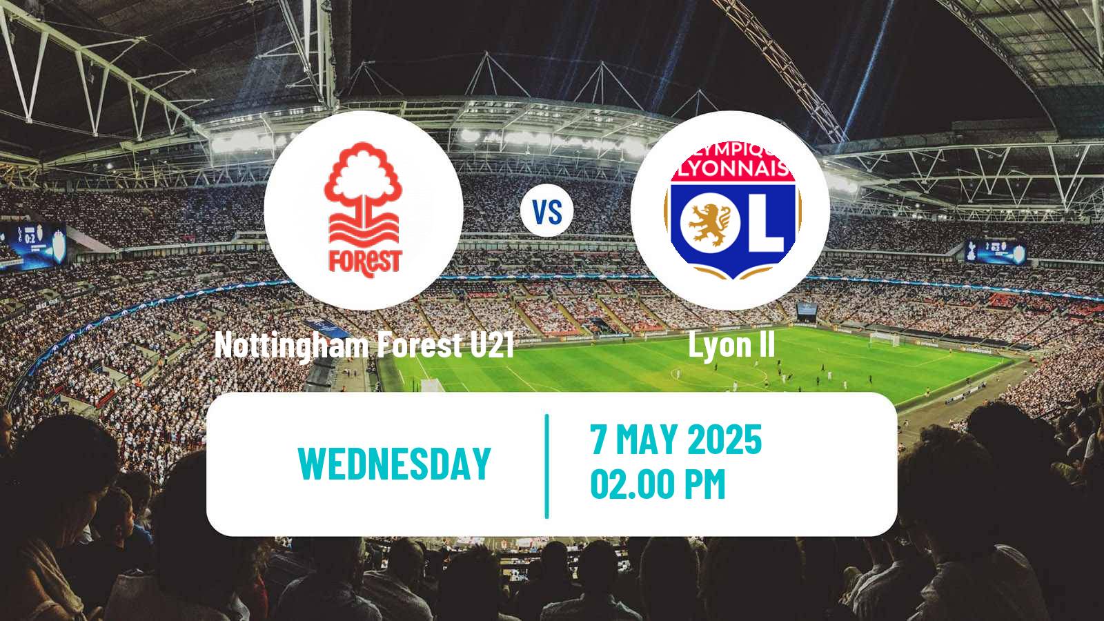 Football English Premier League International Cup Nottingham Forest U21 - Lyon II