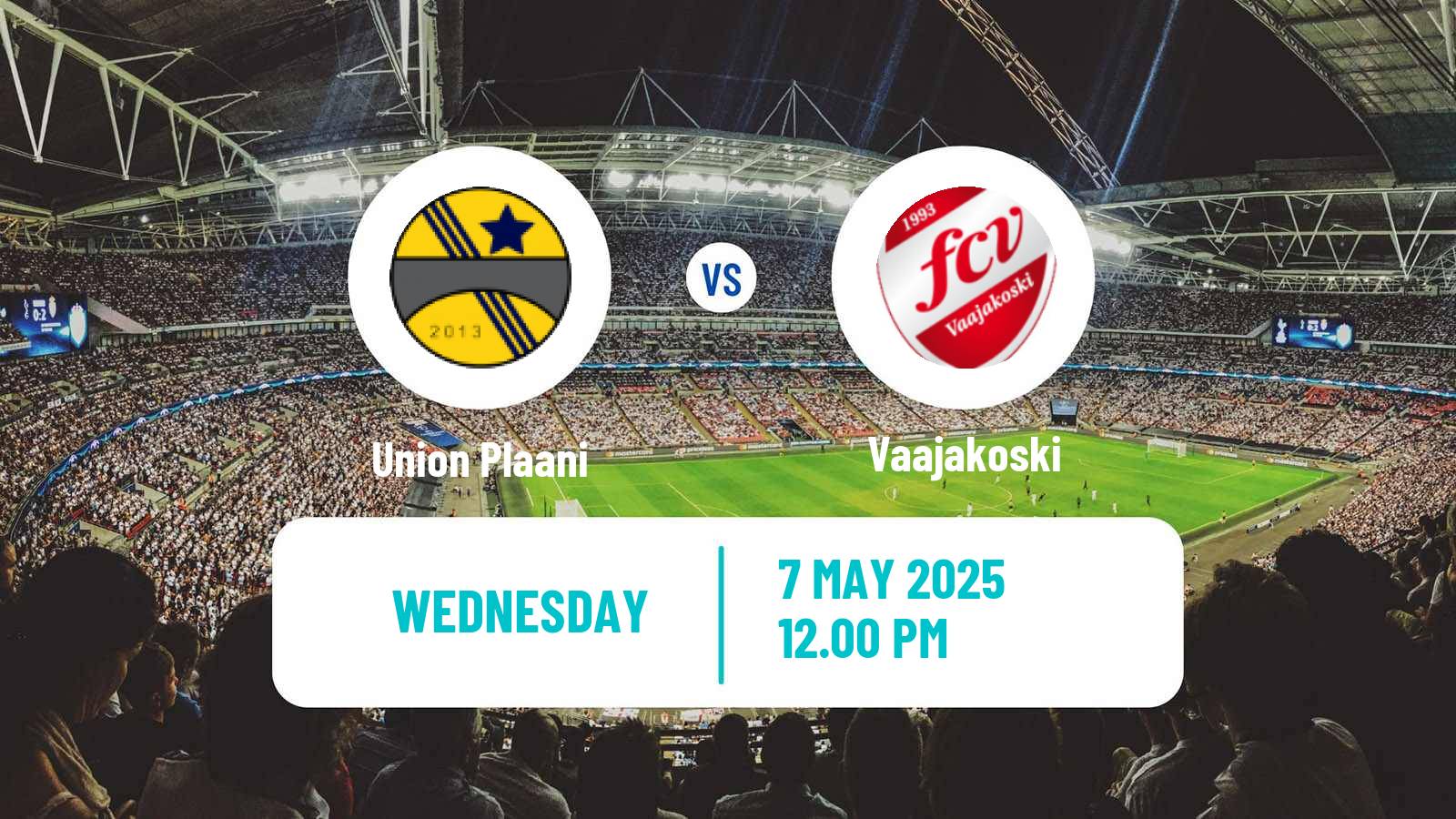 Soccer Finnish Cup Union Plaani - Vaajakoski
