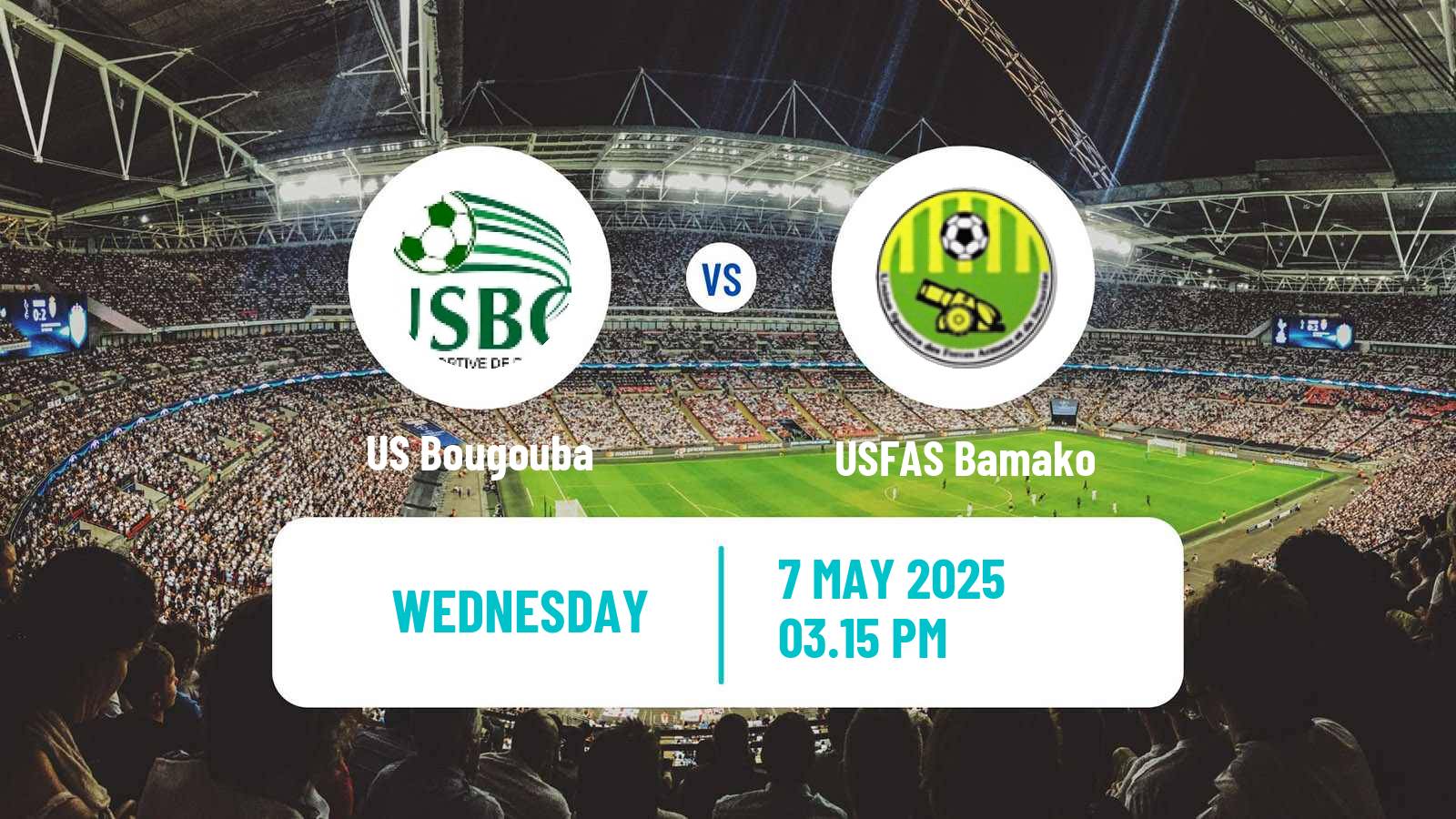 Football Malian Première Division Bougouba - USFAS Bamako