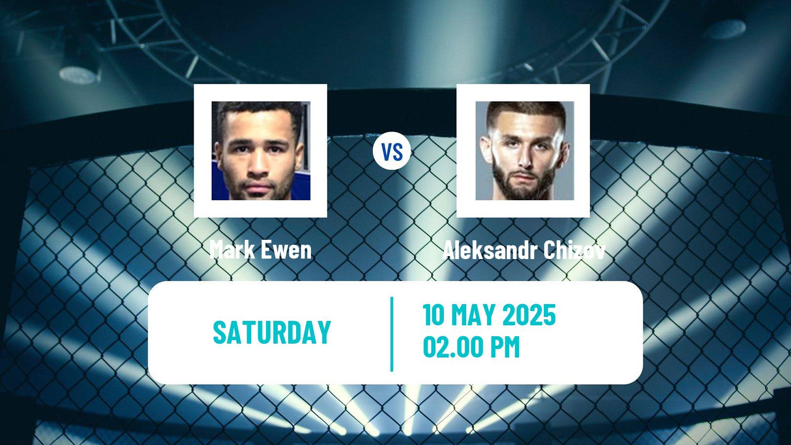 MMA Lightweight Pfl Europe Tournament Men Mark Ewen - Aleksandr Chizov