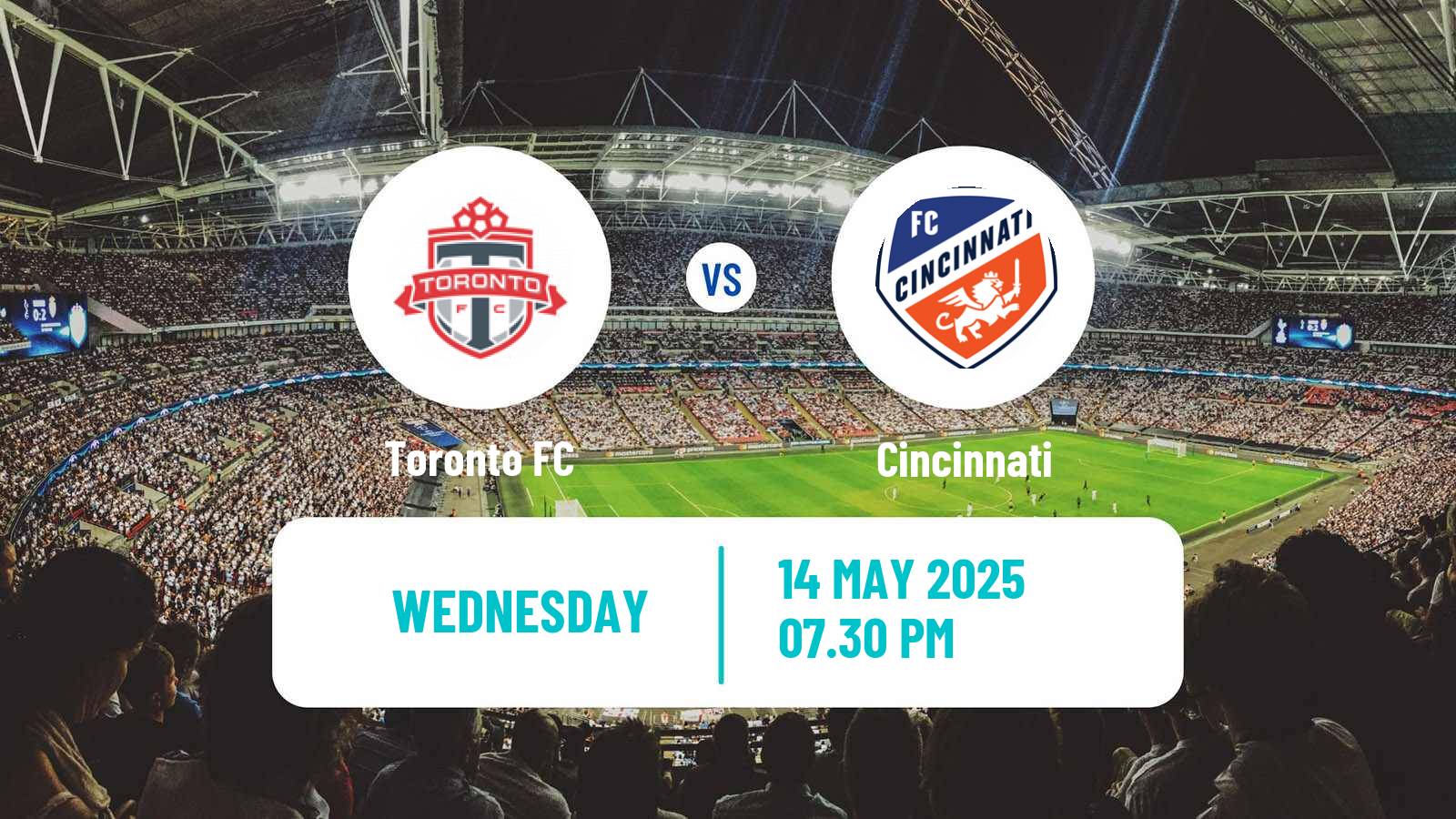 Football MLS Toronto FC - Cincinnati
