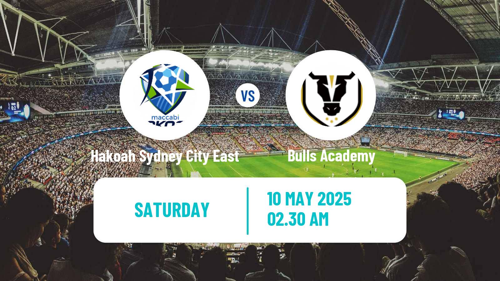 Football Australian NSW League One Hakoah Sydney City East - Bulls Academy