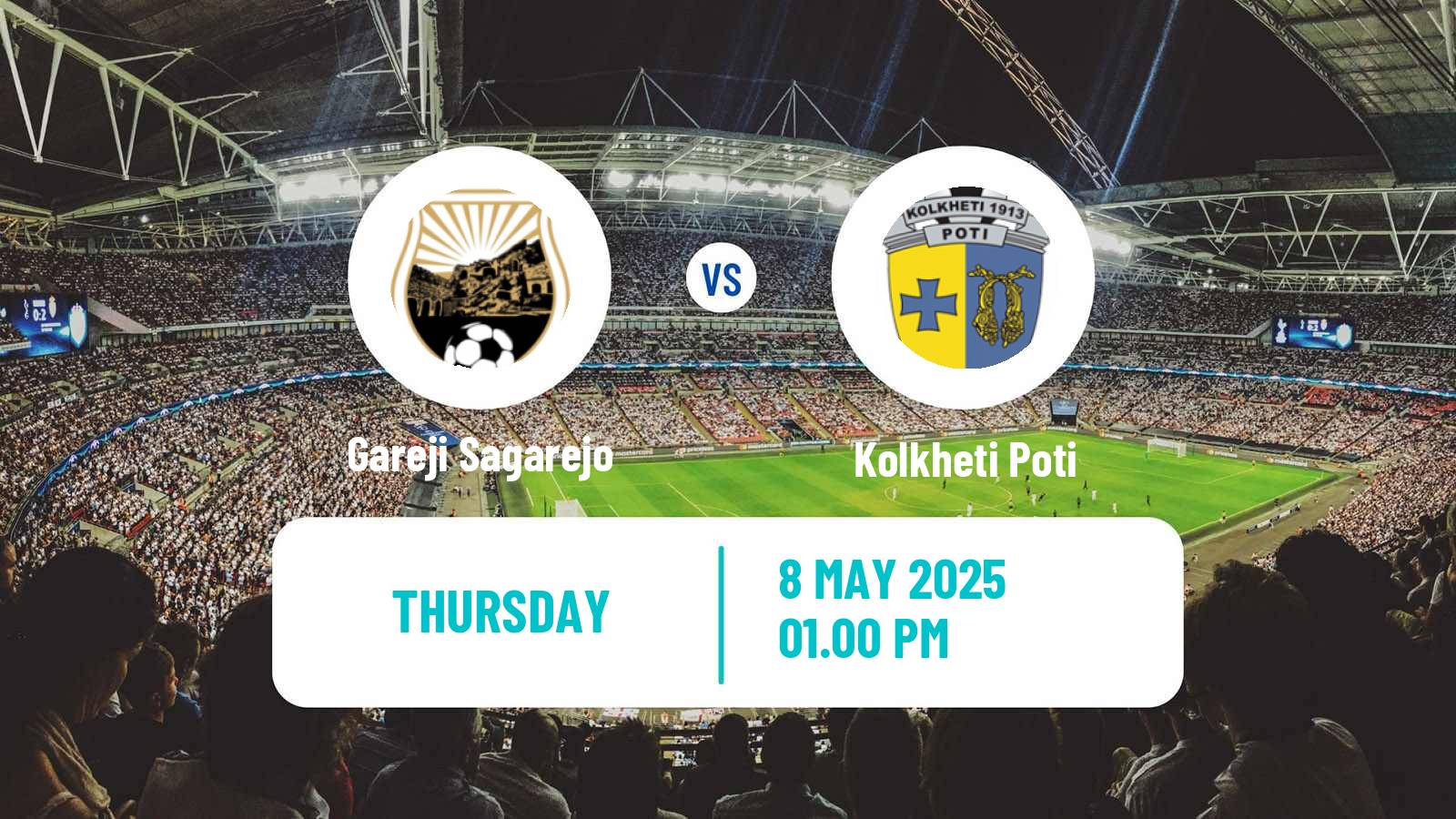 Soccer Georgian Erovnuli Liga Gareji Sagarejo - Kolkheti Poti