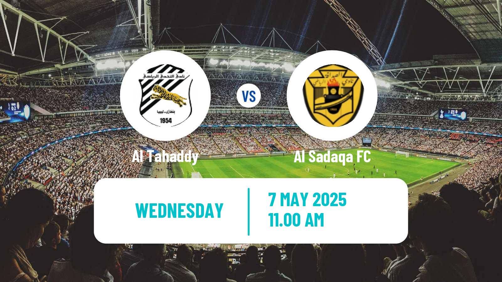Football Libyan Premier League Al Tahaddy - Al Sadaqa