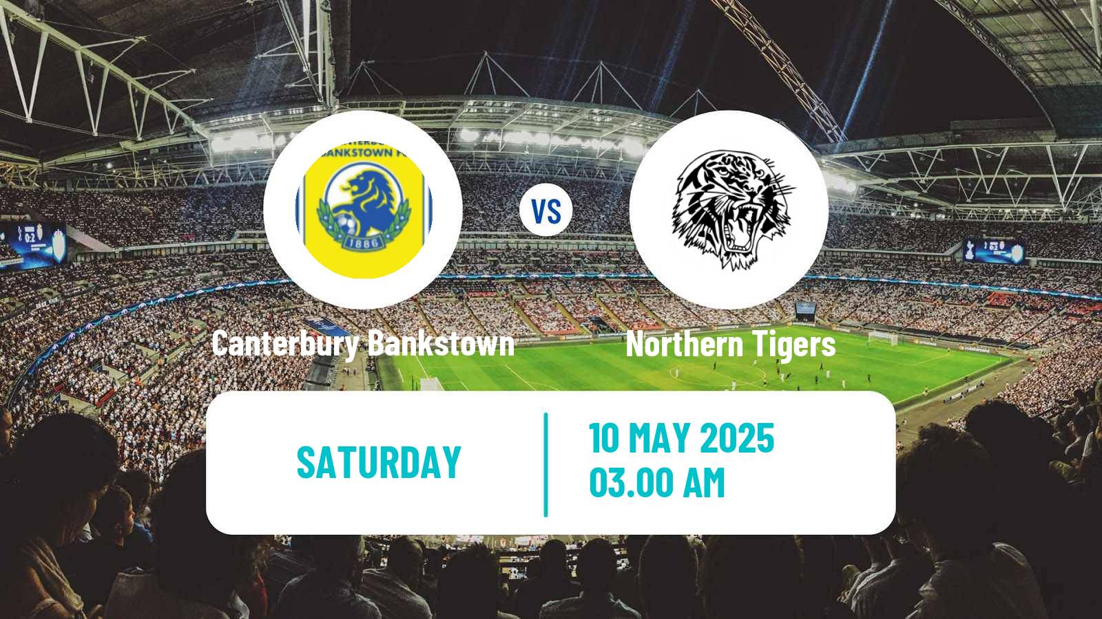 Football Australian NSW League One Canterbury Bankstown - Northern Tigers