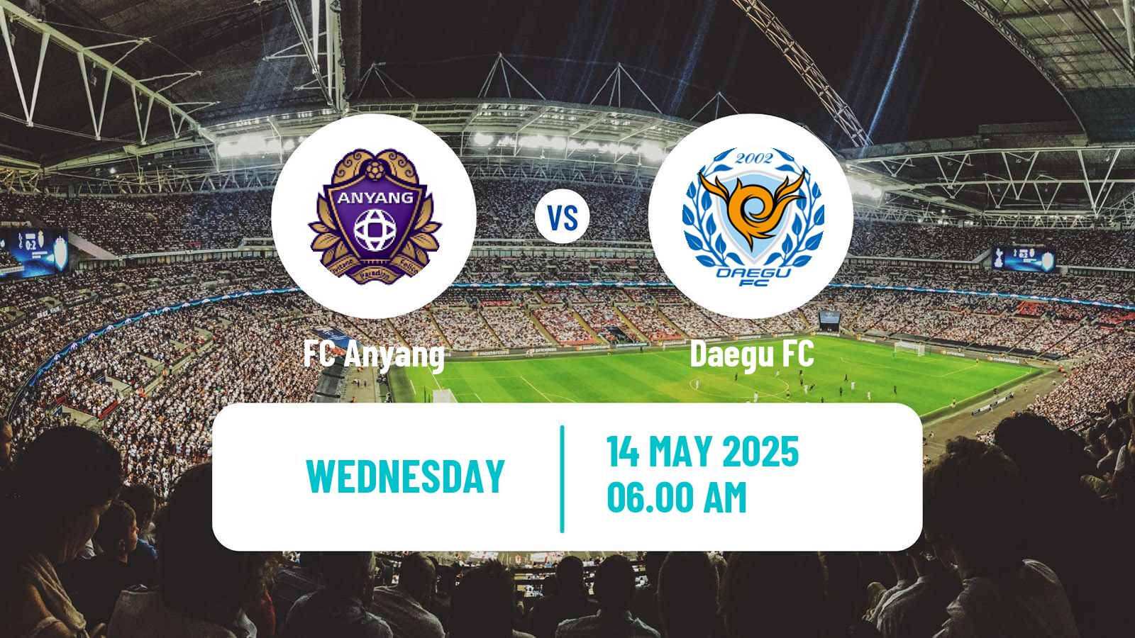 Soccer South Korean Cup Anyang - Daegu