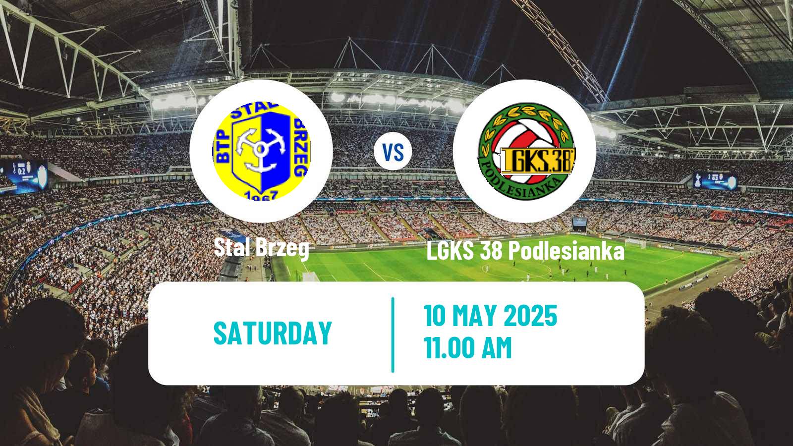 Soccer Polish Division 3 - Group III Stal Brzeg - LGKS 38 Podlesianka