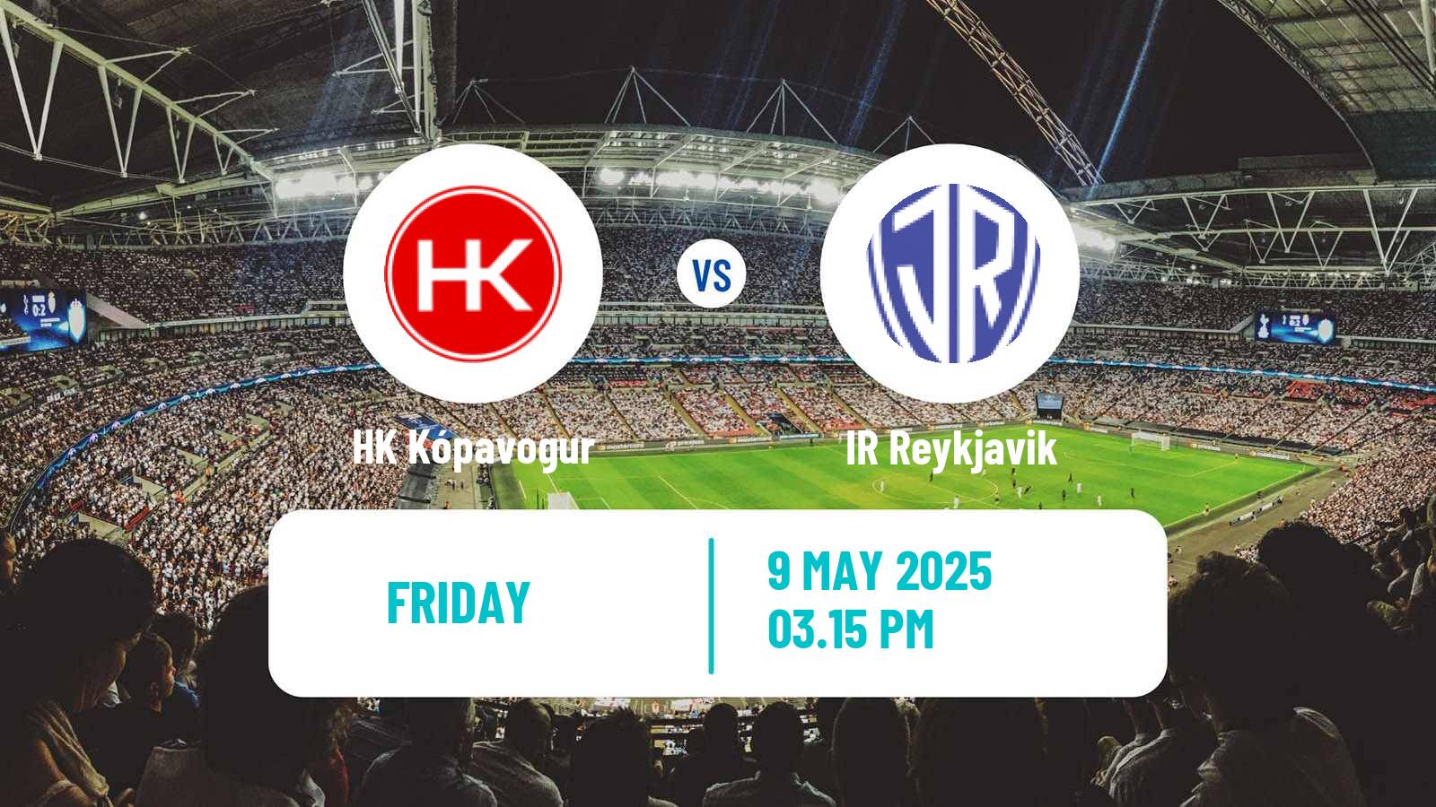 Soccer Icelandic Lengjudeildin HK Kópavogur - IR Reykjavik