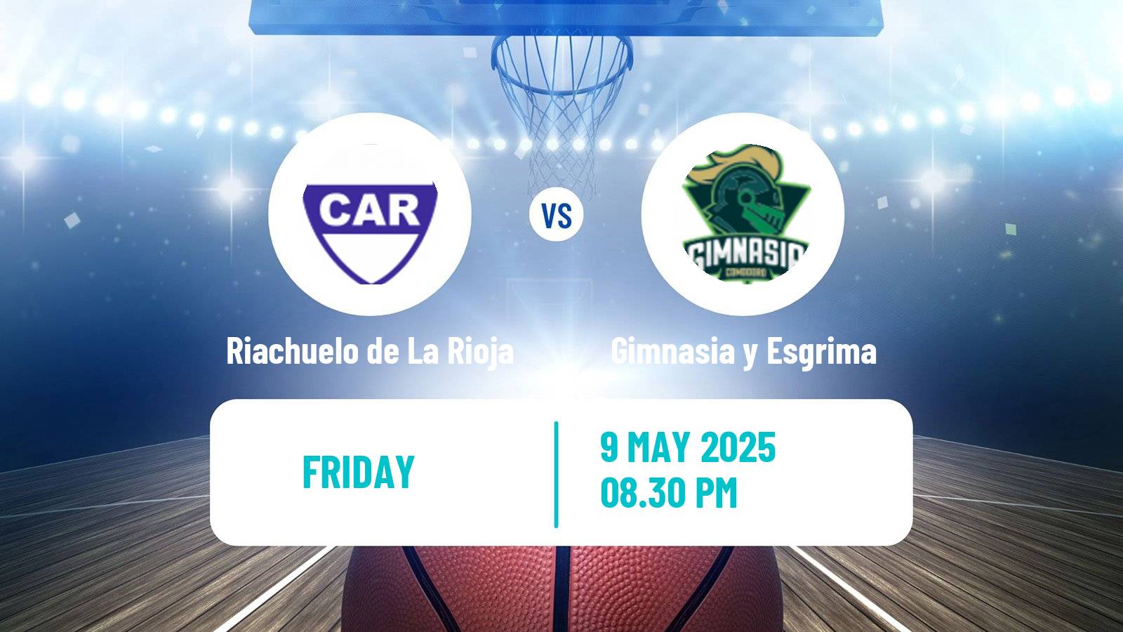 Basketball Argentinian LNB Riachuelo de La Rioja - Gimnasia y Esgrima