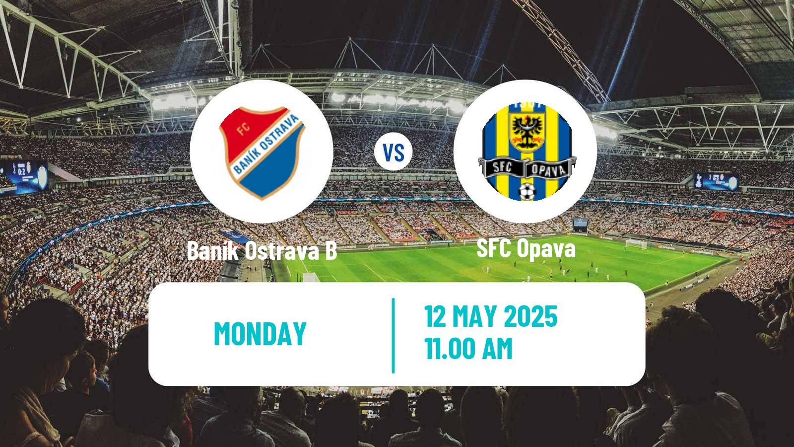 Soccer Czech Division 2 Baník Ostrava B - Opava
