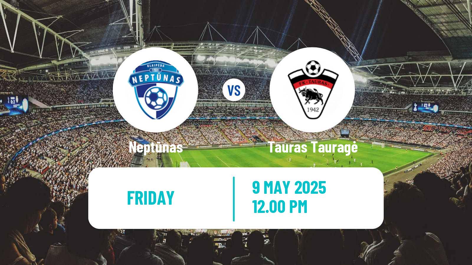Football Lithuanian Division 2 Neptūnas - Tauras Tauragė