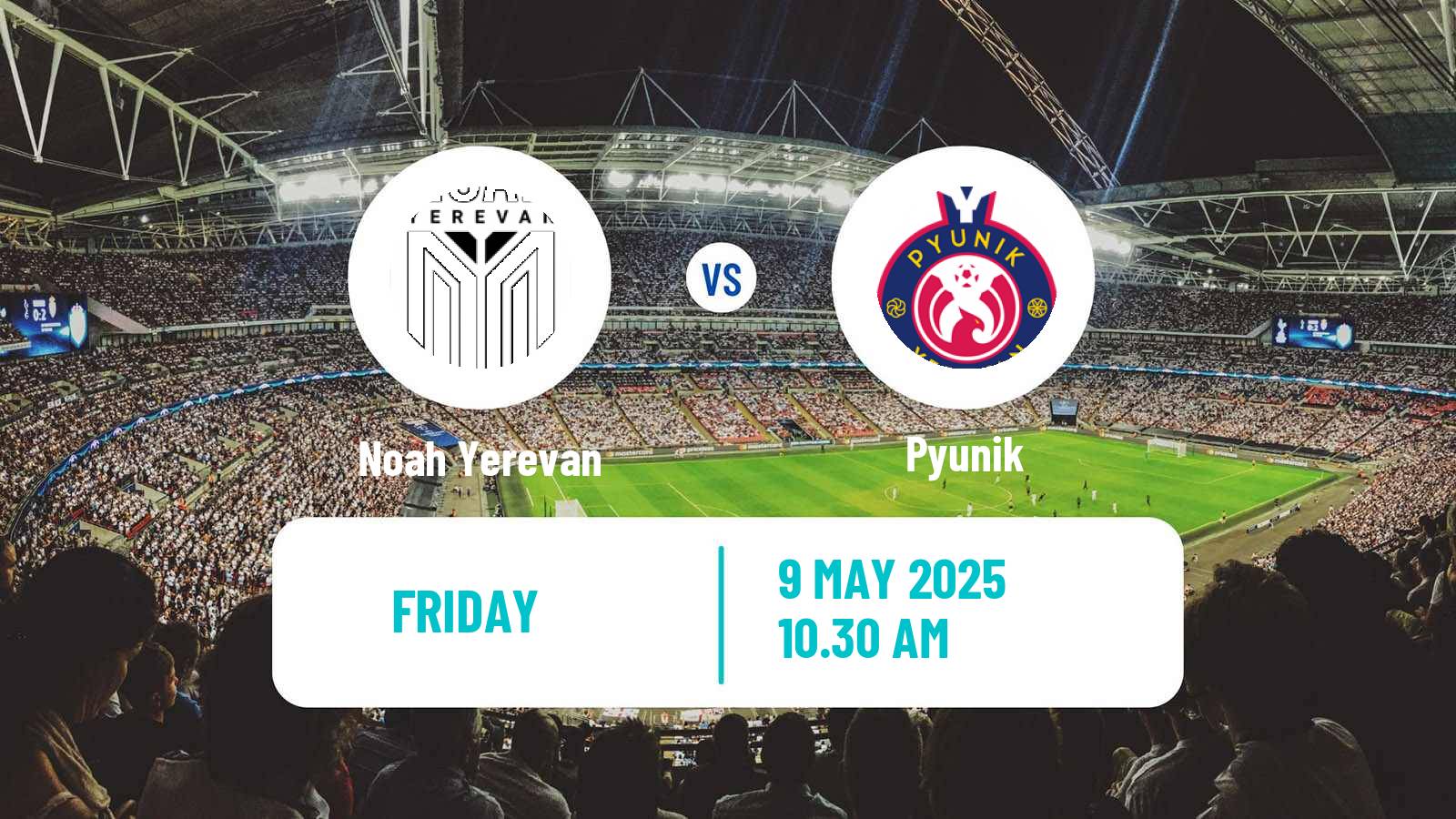 Soccer Armenian Premier League Noah Yerevan - Pyunik