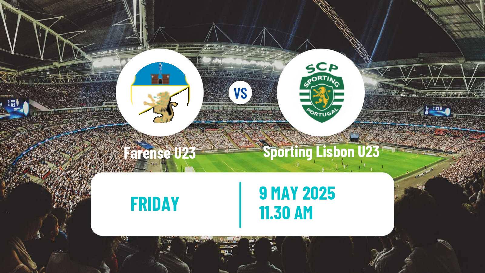Football Portuguese Taca Revelacao U23 Farense U23 - Sporting Lisbon U23