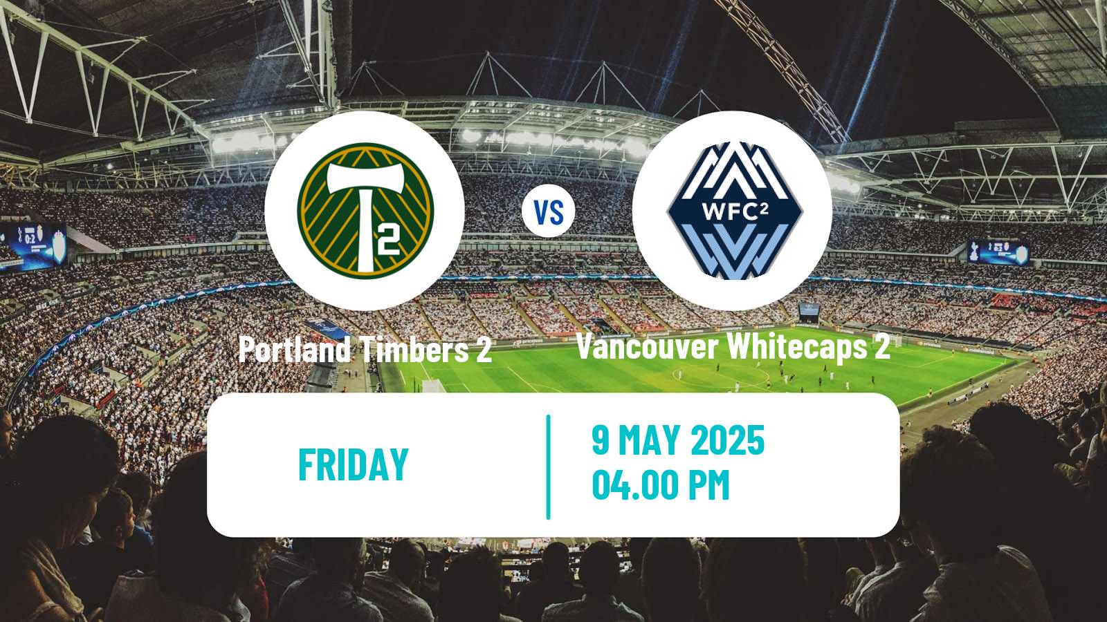 Soccer MLS Next Pro Portland Timbers 2 - Vancouver Whitecaps 2