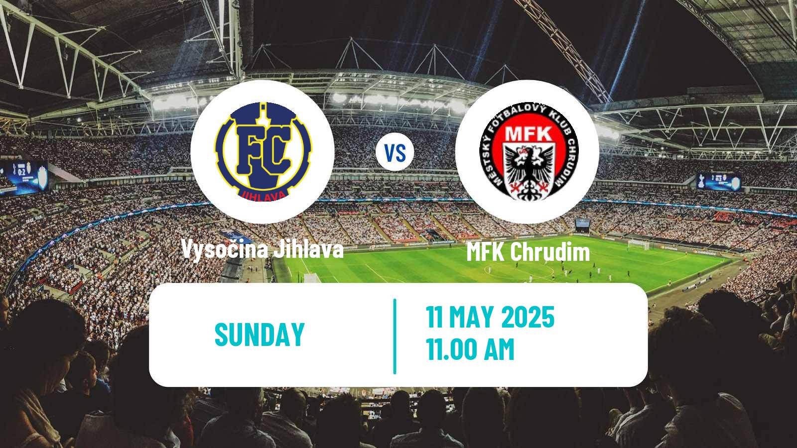 Soccer Czech Division 2 Vysočina Jihlava - Chrudim