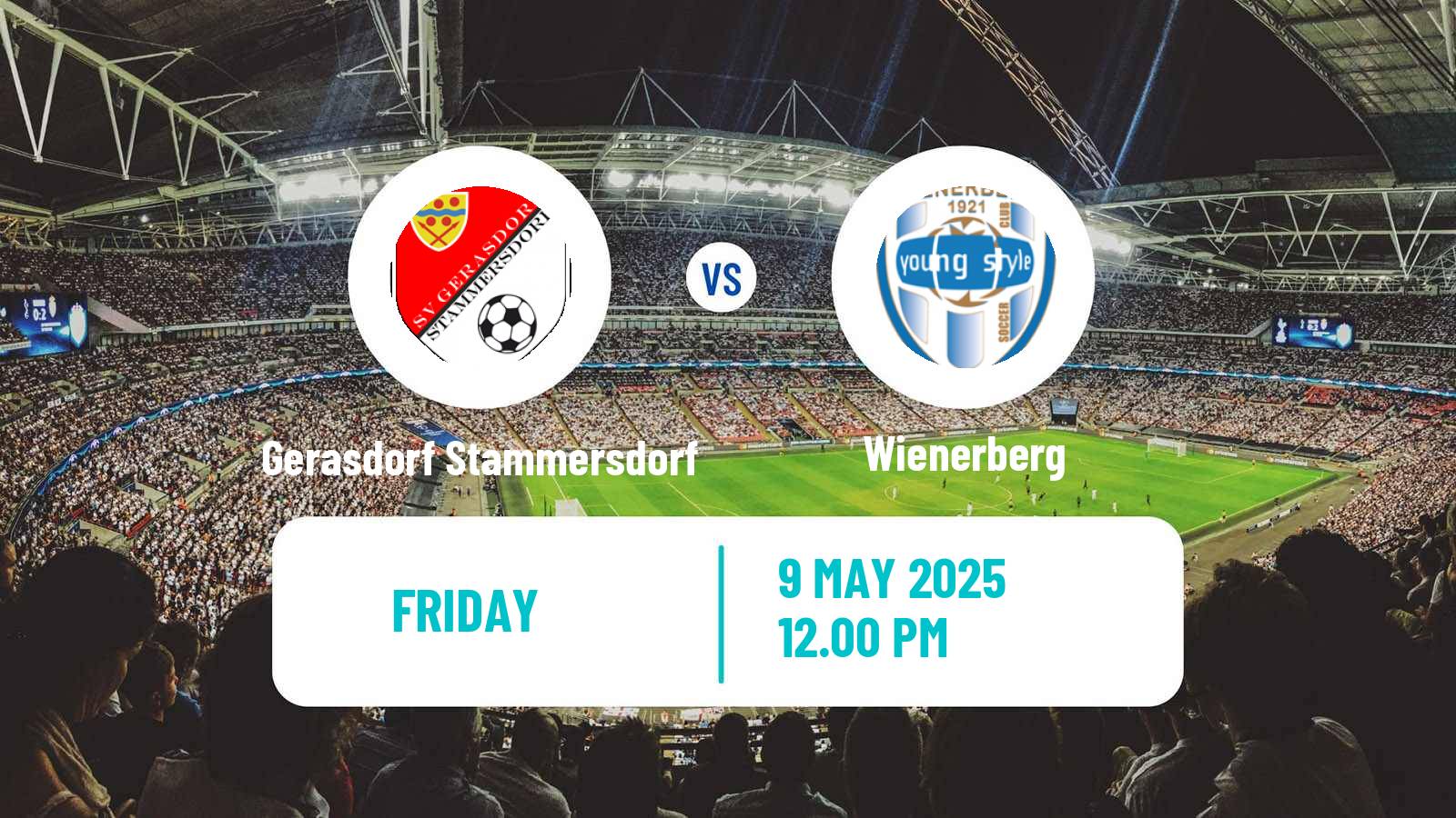 Soccer Austrian Landesliga Wien Gerasdorf Stammersdorf - Wienerberg