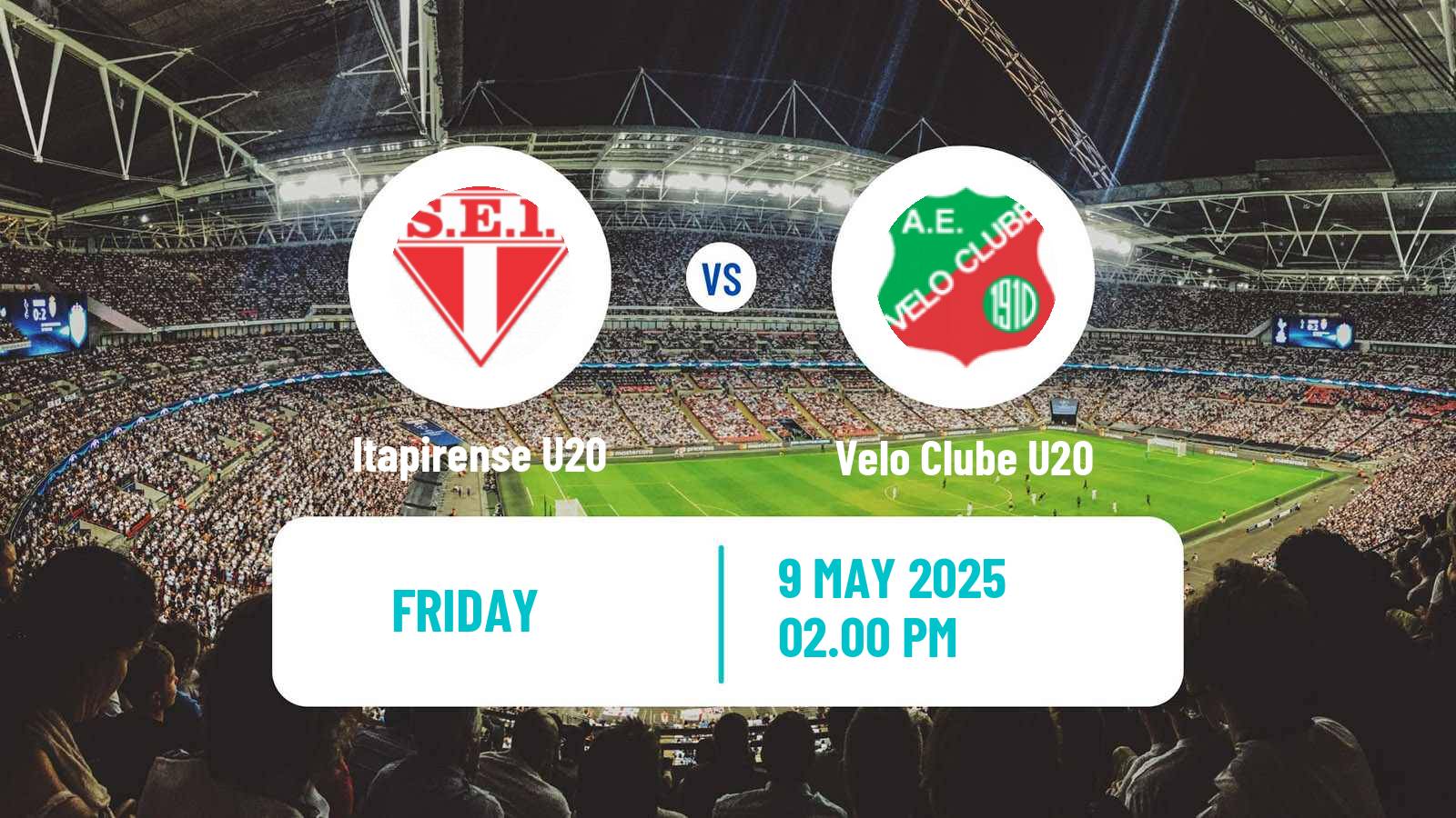 Soccer Brazilian Paulista U20 Itapirense U20 - Velo Clube U20