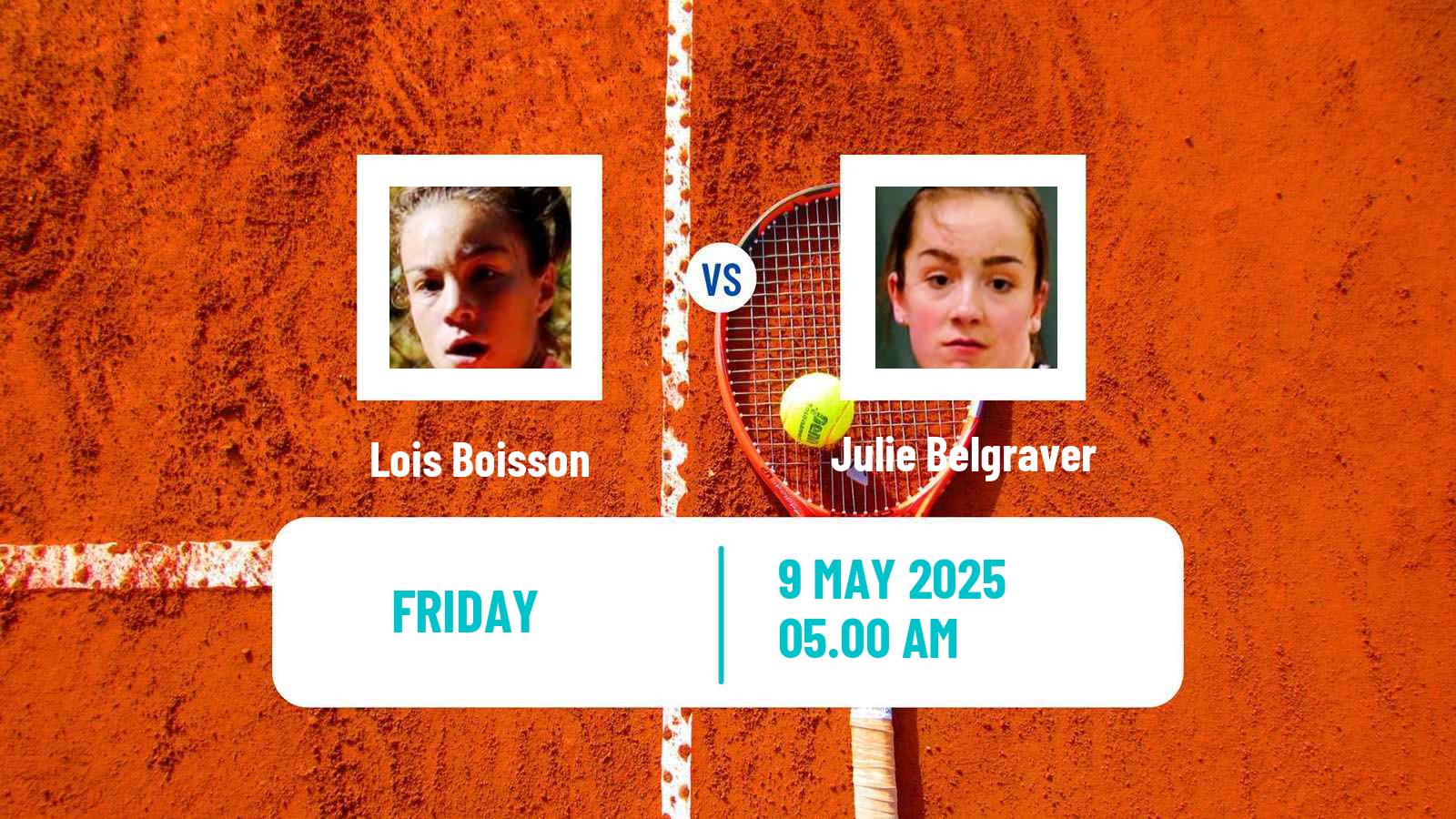 Tennis ITF W75 Saint Gaudens Women Lois Boisson - Julie Belgraver