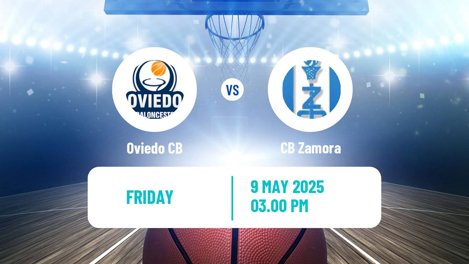 Basketball Spanish LEB Oro Oviedo - Zamora