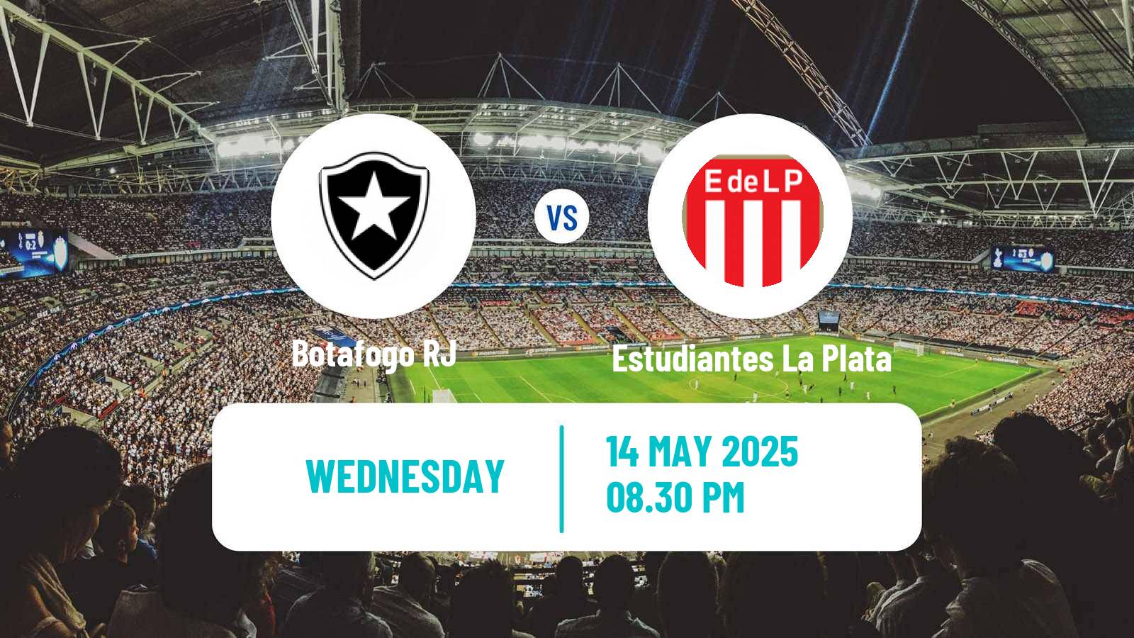 Soccer Copa Libertadores Botafogo RJ - Estudiantes La Plata