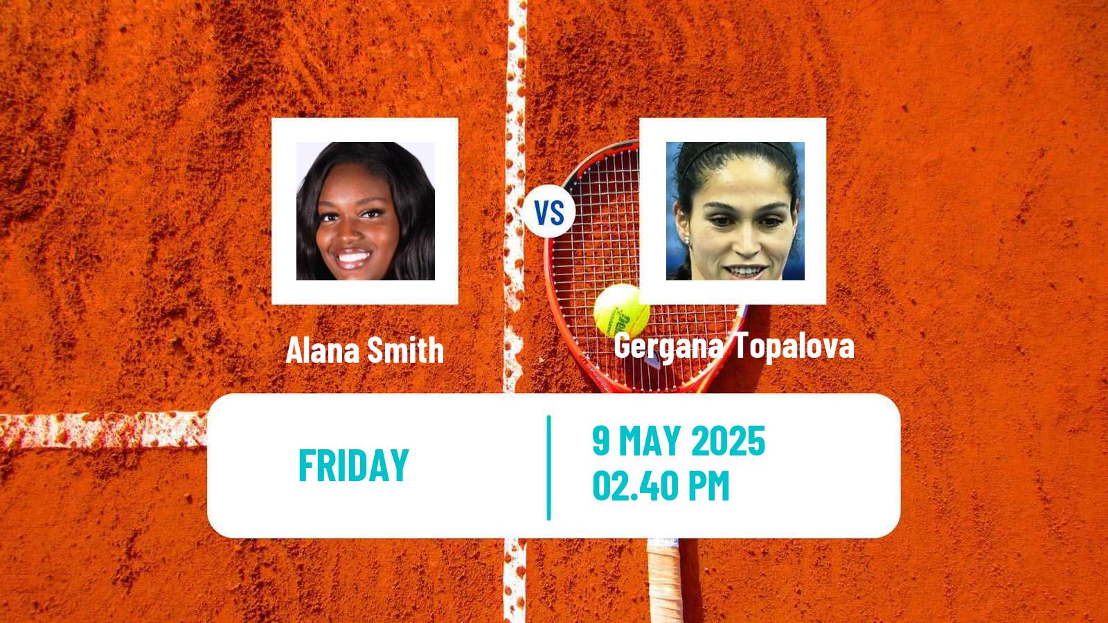 Tennis ITF W35 Boca Raton Fl 3 Women Alana Smith - Gergana Topalova