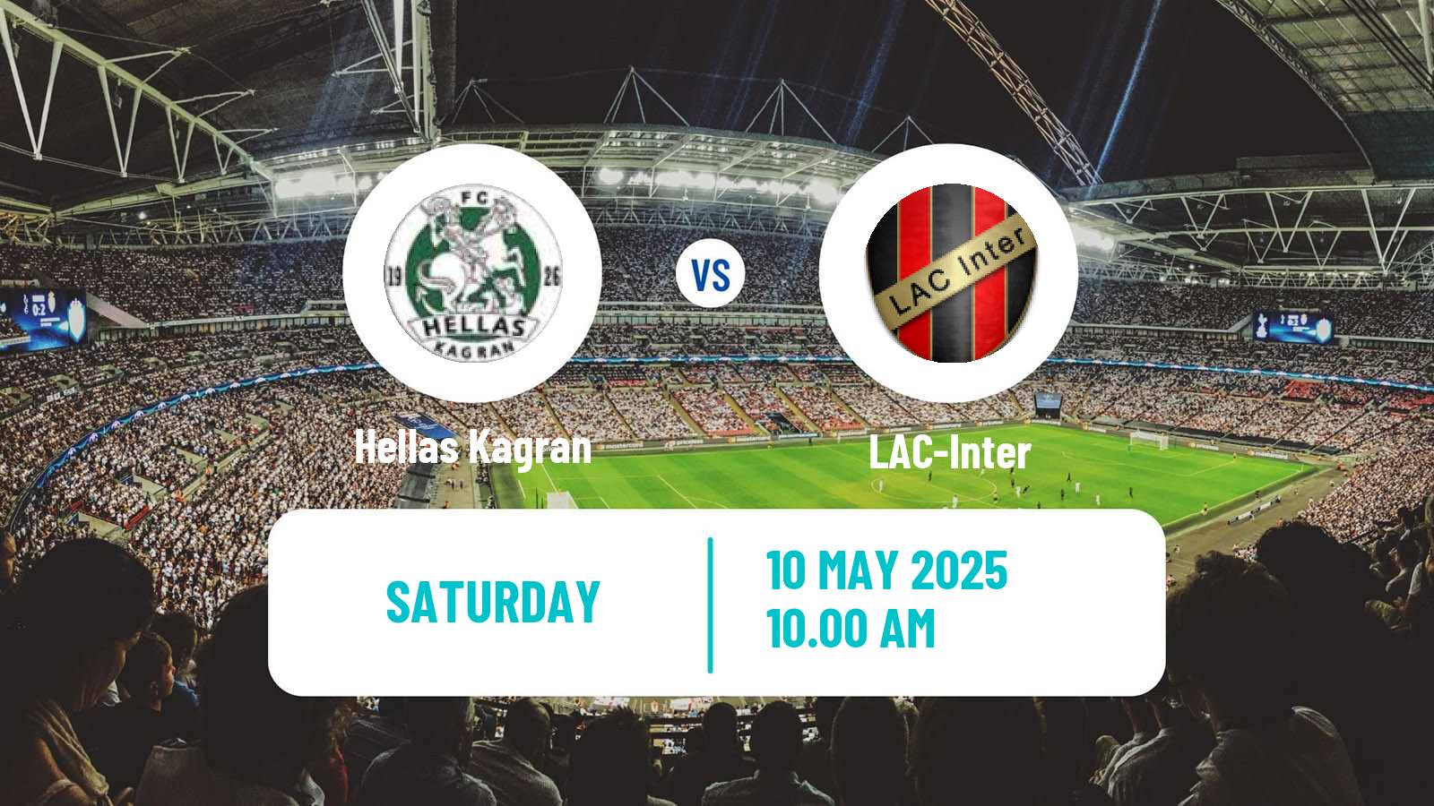 Football Austrian Landesliga Wien Hellas Kagran - LAC-Inter