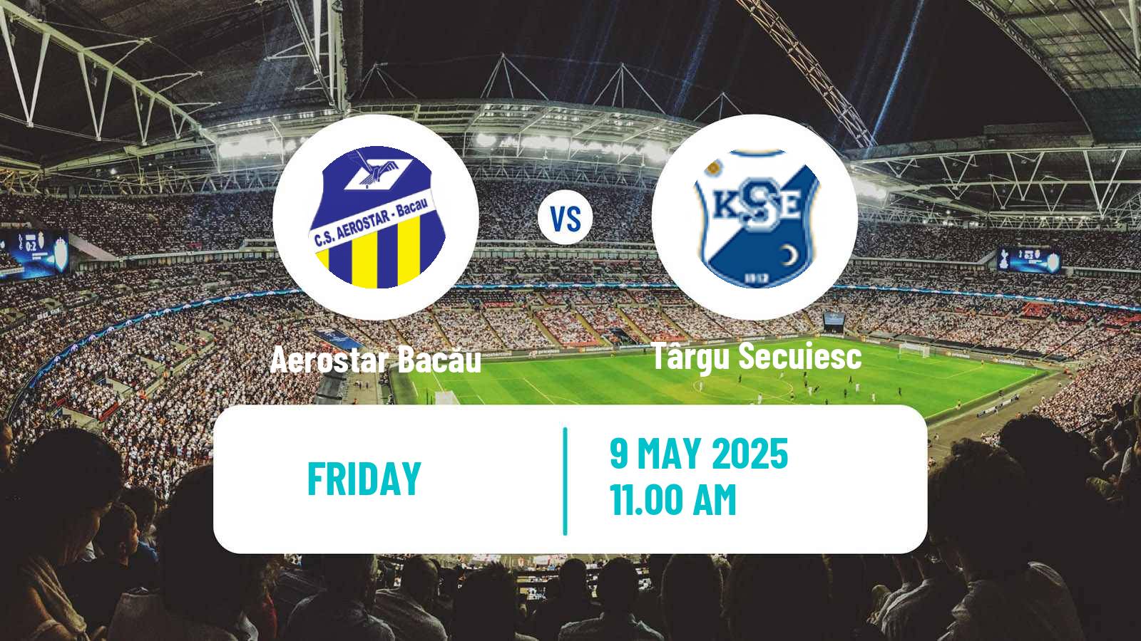 Football Romanian Liga 3 - Seria 2 Aerostar Bacău - Târgu Secuiesc