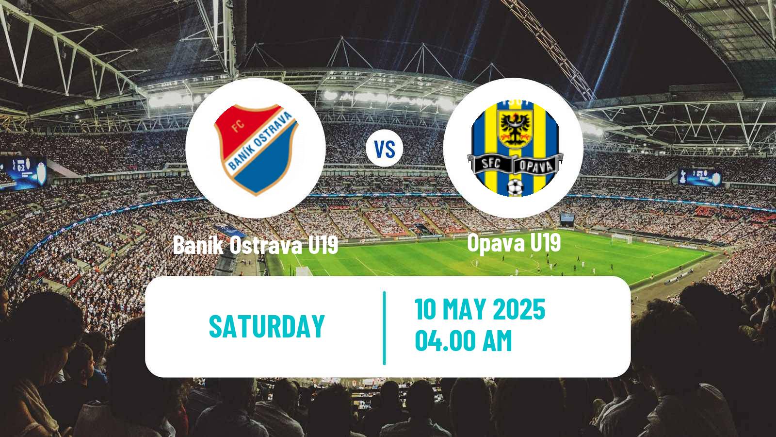 Football Czech U19 League Baník Ostrava U19 - Opava U19